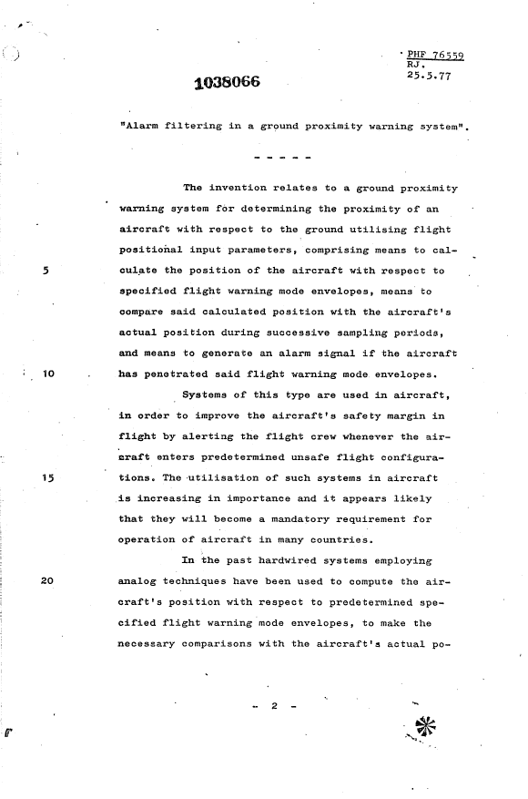 Document de brevet canadien 1038066. Description 19940519. Image 1 de 26