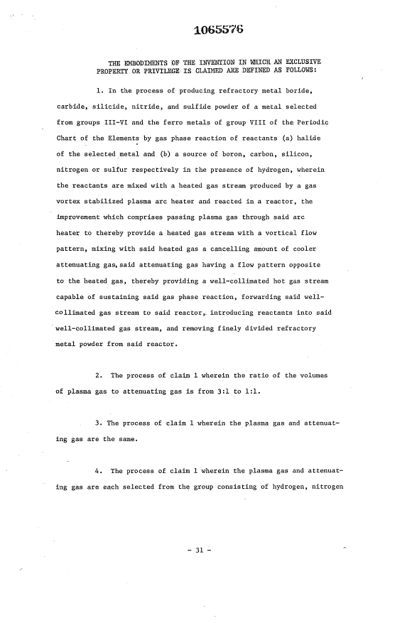 Document de brevet canadien 1065576. Revendications 19940430. Image 1 de 3