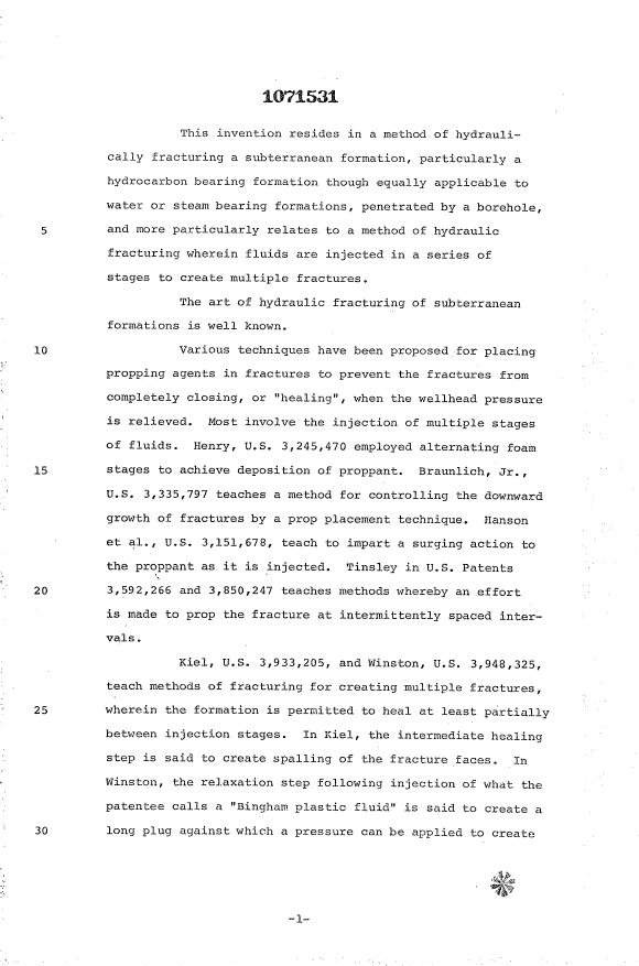 Canadian Patent Document 1071531. Description 19940325. Image 1 of 17