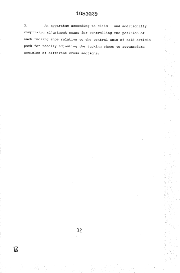Canadian Patent Document 1083029. Claims 19940408. Image 2 of 6