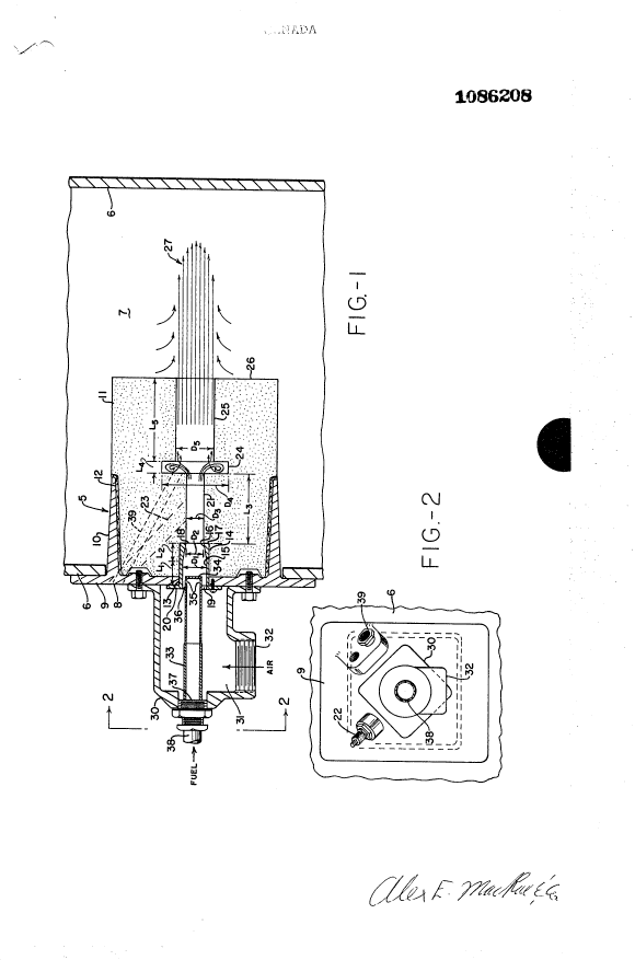 Canadian Patent Document 1086208. Drawings 19940411. Image 1 of 1