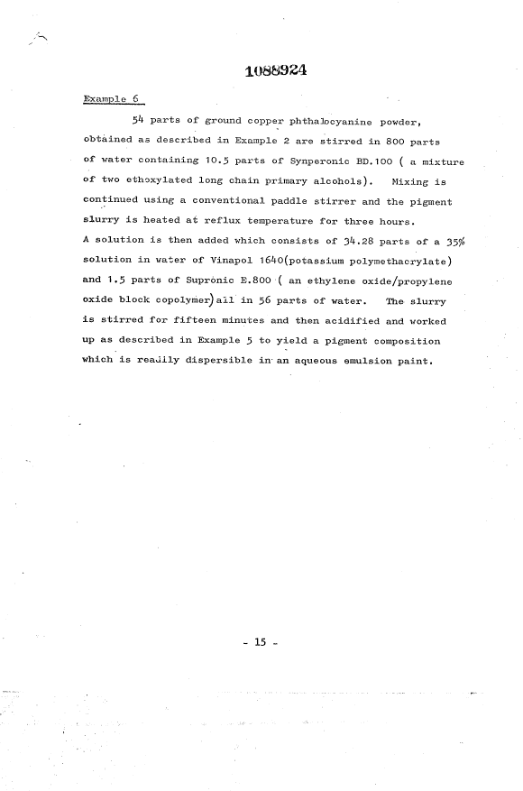 Canadian Patent Document 1088924. Description 19940412. Image 14 of 14