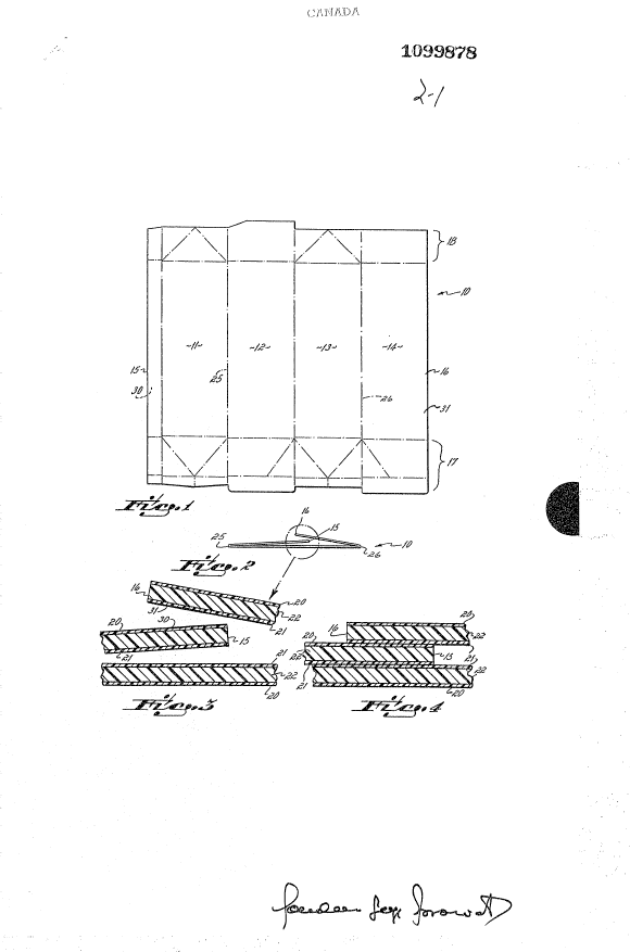 Canadian Patent Document 1099878. Drawings 19940315. Image 1 of 2