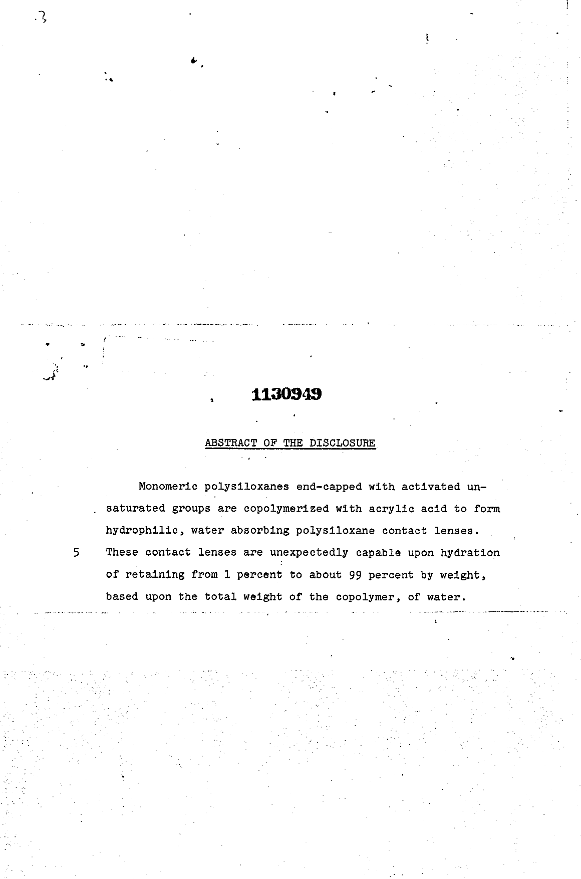 Document de brevet canadien 1130949. Abrégé 19931222. Image 1 de 1