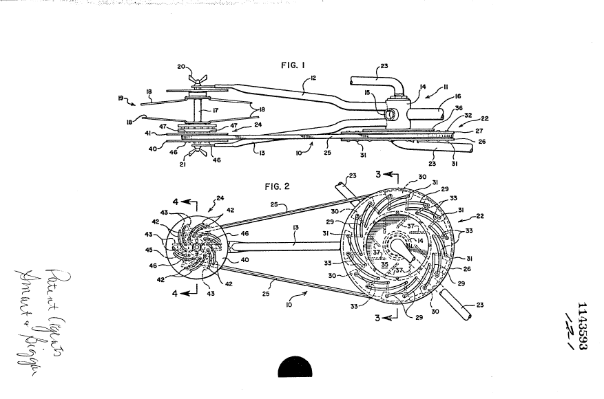 Canadian Patent Document 1143593. Drawings 19940106. Image 1 of 12