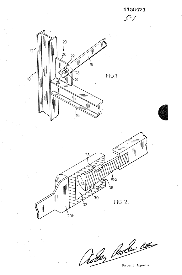 Canadian Patent Document 1150474. Drawings 19940112. Image 1 of 5