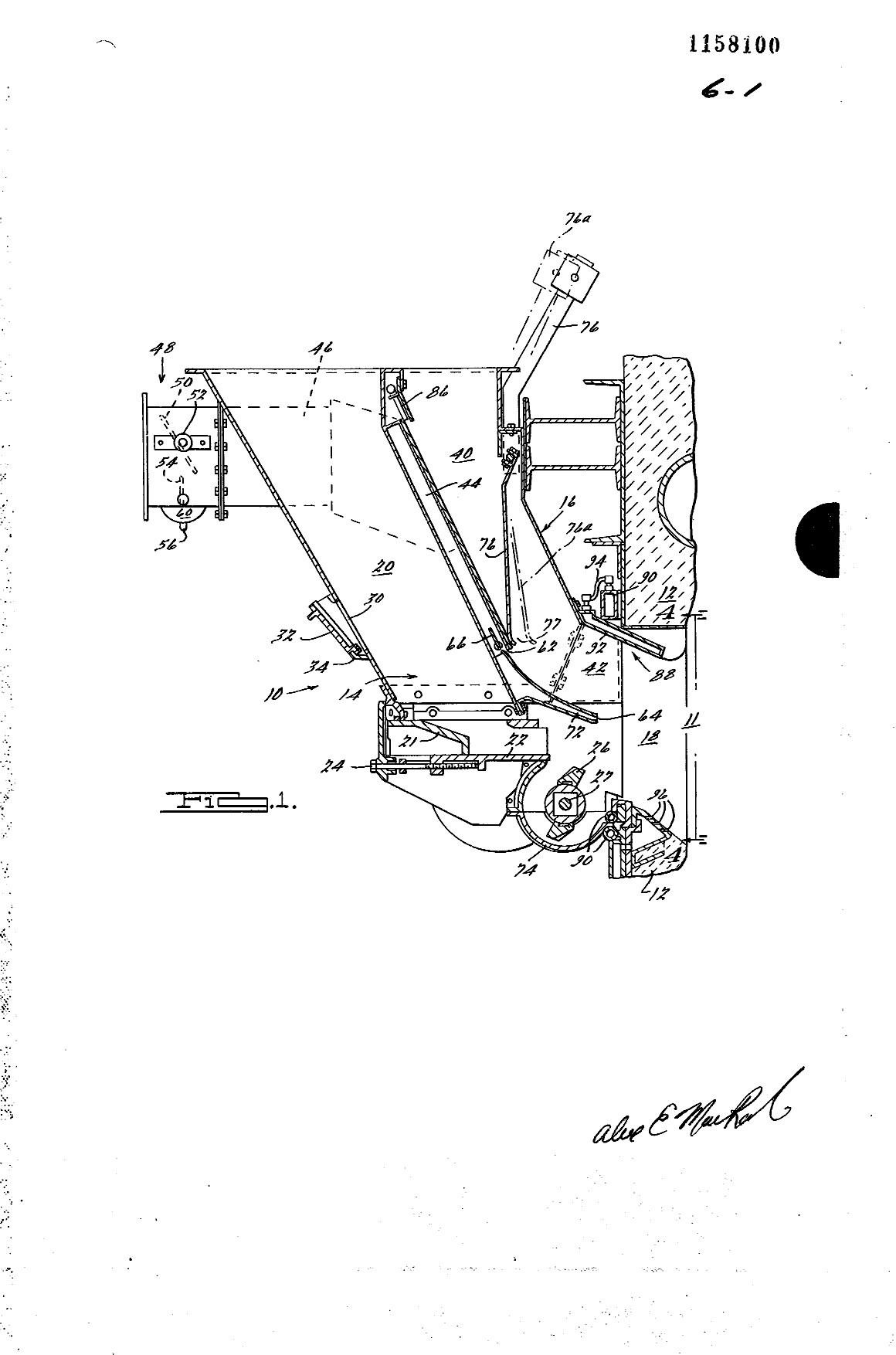 Canadian Patent Document 1158100. Drawings 19940303. Image 1 of 6