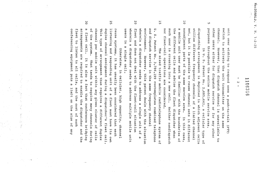 Canadian Patent Document 1166316. Description 19921207. Image 2 of 21