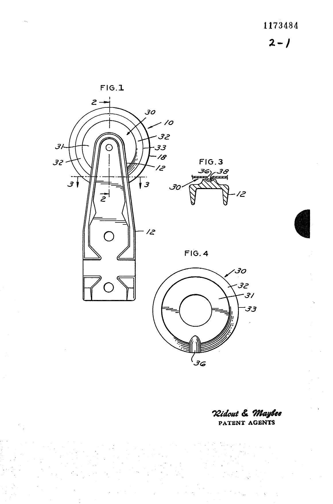 Canadian Patent Document 1173484. Drawings 19940329. Image 1 of 2