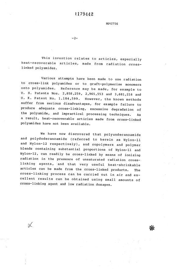 Document de brevet canadien 1179442. Description 19931217. Image 1 de 11
