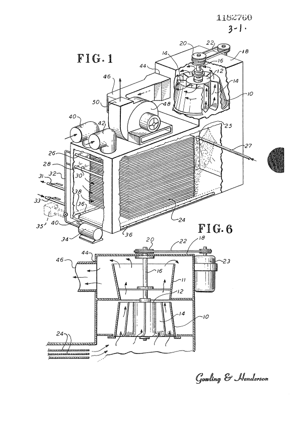 Canadian Patent Document 1182760. Drawings 19931027. Image 1 of 3
