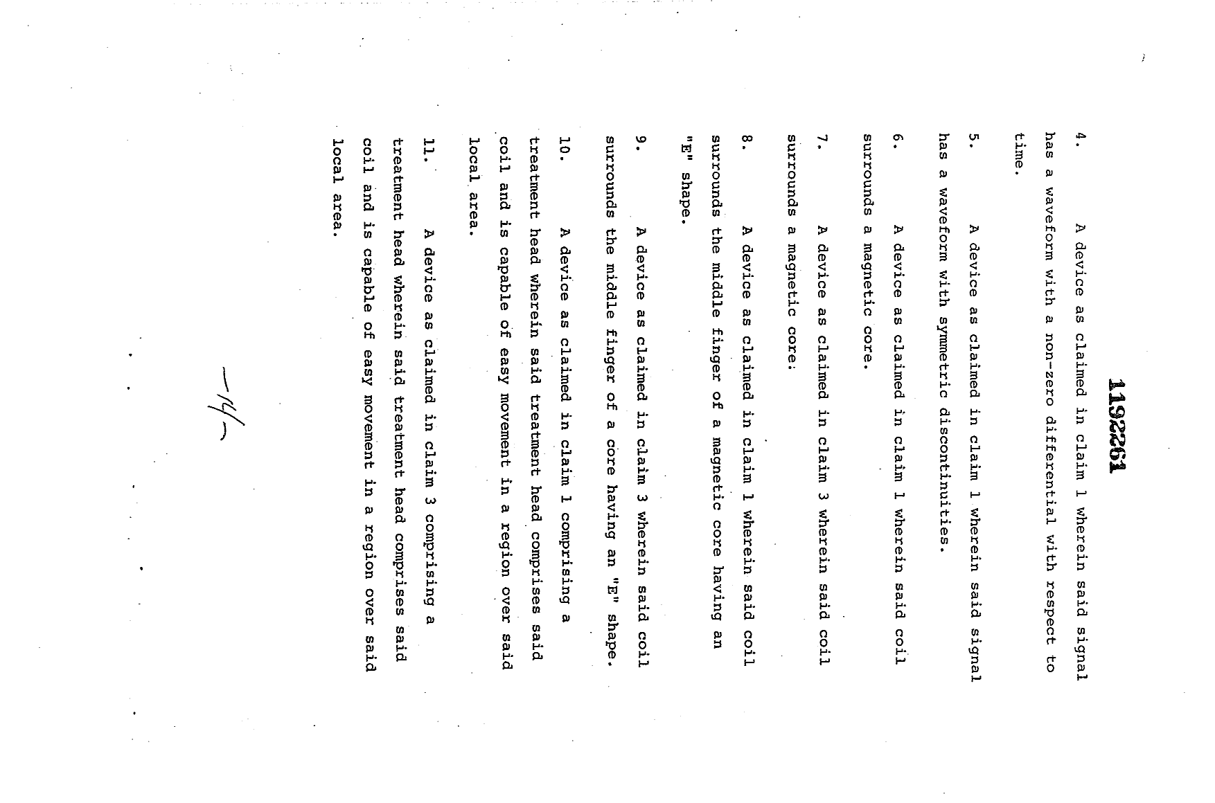 Document de brevet canadien 1192261. Revendications 19921215. Image 2 de 5