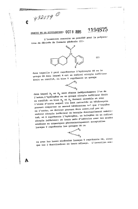 Document de brevet canadien 1194875. Abrégé 19921218. Image 1 de 2
