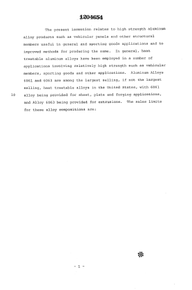 Document de brevet canadien 1204654. Description 19921223. Image 1 de 37