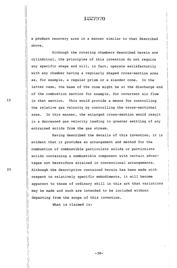 Canadian Patent Document 1227970. Description 19930727. Image 36 of 36