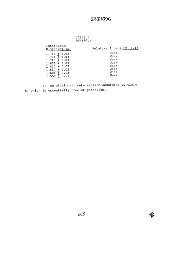 Document de brevet canadien 1232596. Revendications 19921214. Image 4 de 4