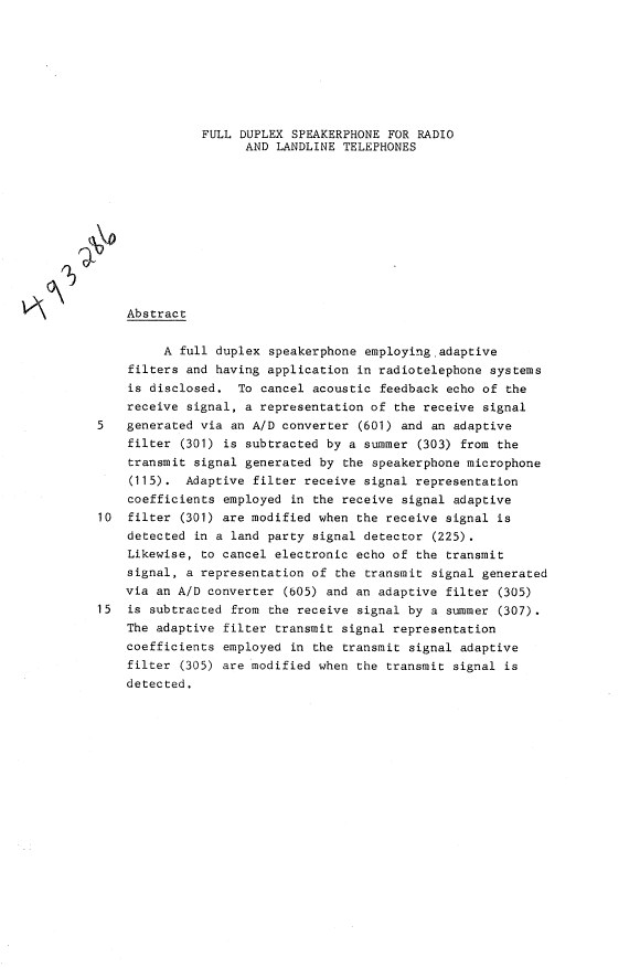 Document de brevet canadien 1234235. Abrégé 19930803. Image 1 de 1