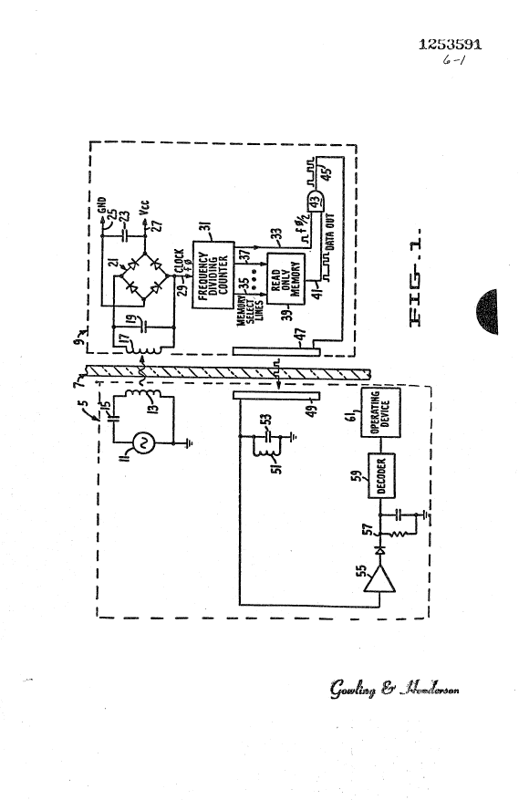 Canadian Patent Document 1253591. Drawings 19930830. Image 1 of 6