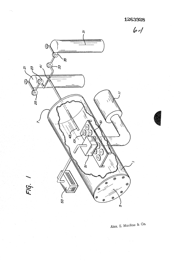 Canadian Patent Document 1263928. Drawings 19930915. Image 1 of 6