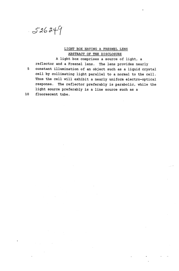 Document de brevet canadien 1269649. Abrégé 19921221. Image 1 de 1