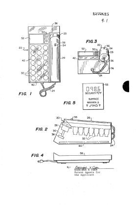 Canadian Patent Document 1272615. Drawings 19931008. Image 1 of 9