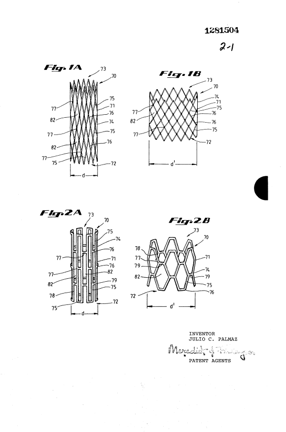 Canadian Patent Document 1281504. Drawings 19931019. Image 1 of 2