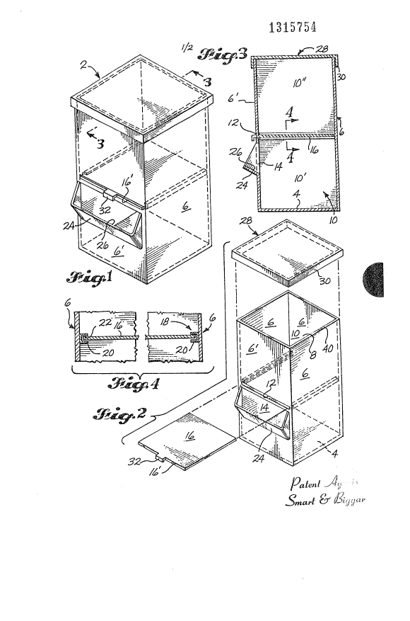 Canadian Patent Document 1315754. Drawings 19931111. Image 1 of 2