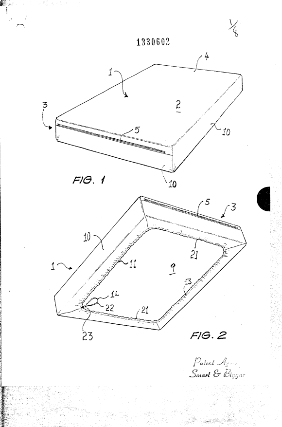 Canadian Patent Document 1330602. Drawings 19950828. Image 1 of 8