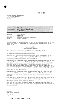 Document de brevet canadien 1331443. Demande d'examen 19911106. Image 1 de 1