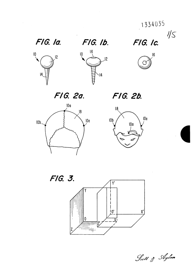 Canadian Patent Document 1334035. Drawings 19941217. Image 1 of 5