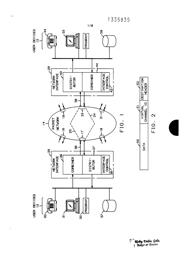 Canadian Patent Document 1335835. Drawings 19950606. Image 1 of 6
