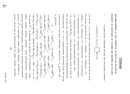 Document de brevet canadien 1338808. Revendications 19951224. Image 1 de 13