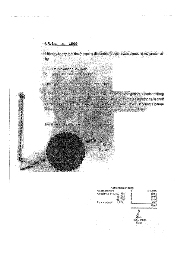 Document de brevet canadien 1340114. Cession 20090526. Image 89 de 89
