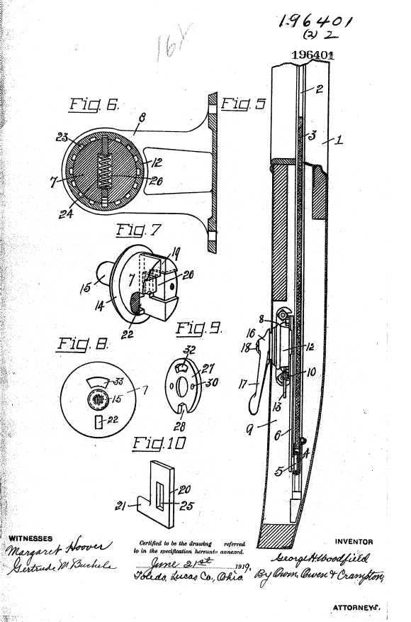 Document de brevet canadien 196401. Dessins 19941229. Image 2 de 2
