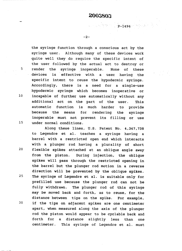 Canadian Patent Document 2003803. Description 19941018. Image 2 of 27