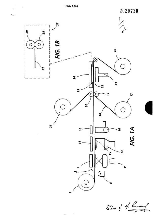 Canadian Patent Document 2020730. Drawings 19951128. Image 1 of 2
