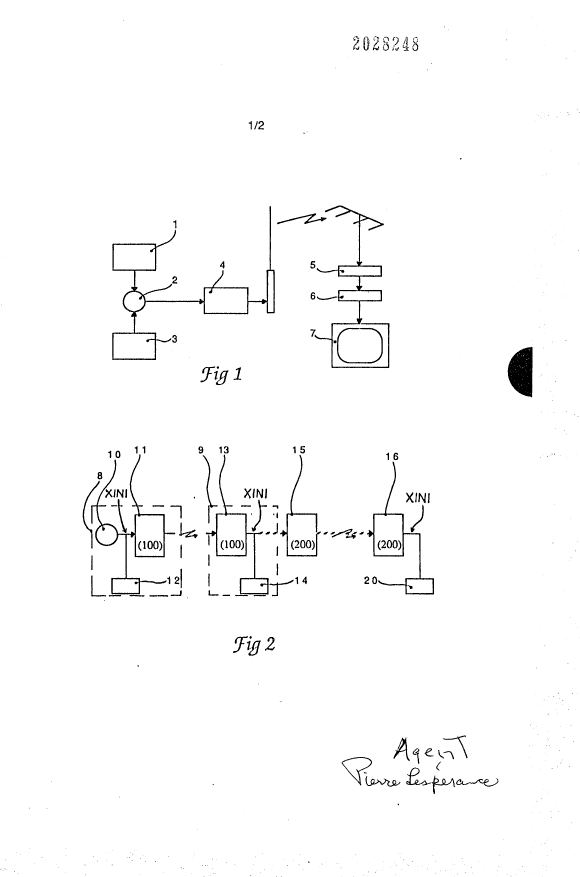 Canadian Patent Document 2028248. Drawings 19940305. Image 1 of 2
