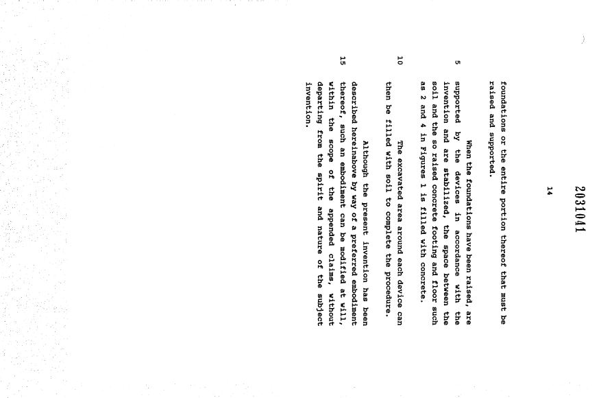 Document de brevet canadien 2031041. Description 19931226. Image 14 de 14