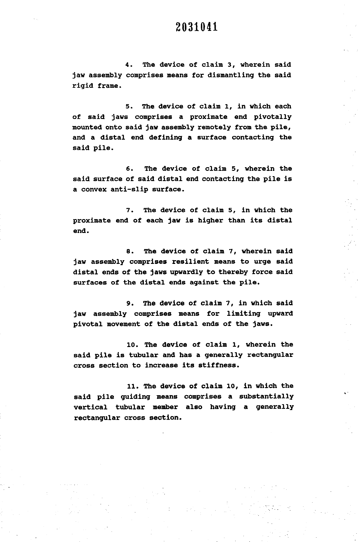 Document de brevet canadien 2031041. Revendications 19931226. Image 2 de 3