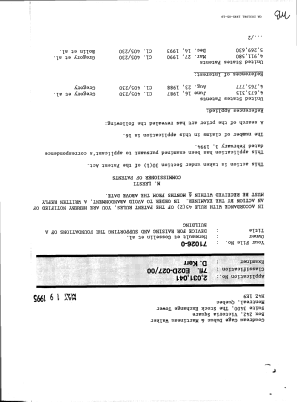 Canadian Patent Document 2031041. Prosecution-Amendment 19941219. Image 1 of 3