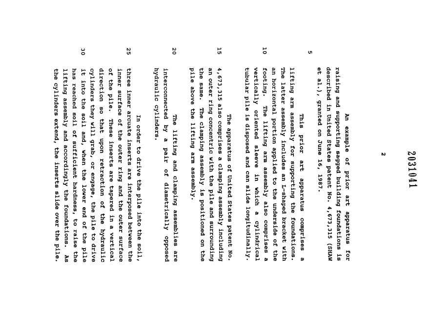 Document de brevet canadien 2031041. Description 19951216. Image 2 de 15