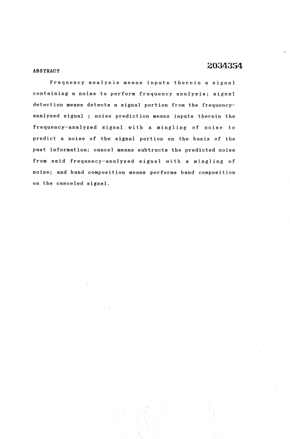 Document de brevet canadien 2034354. Abrégé 19940331. Image 1 de 1