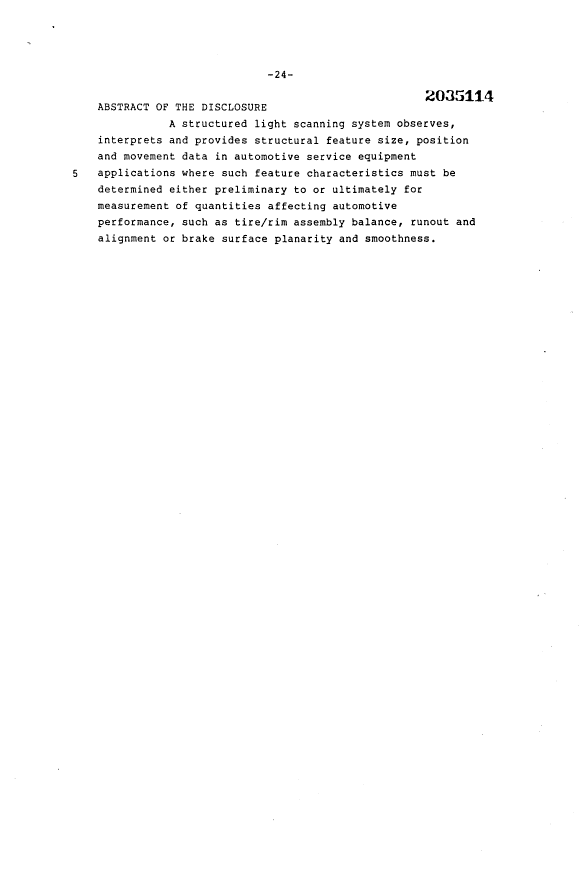 Document de brevet canadien 2035114. Abrégé 19940312. Image 1 de 1