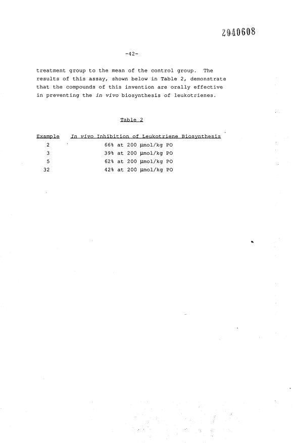 Canadian Patent Document 2040608. Description 19911020. Image 42 of 42