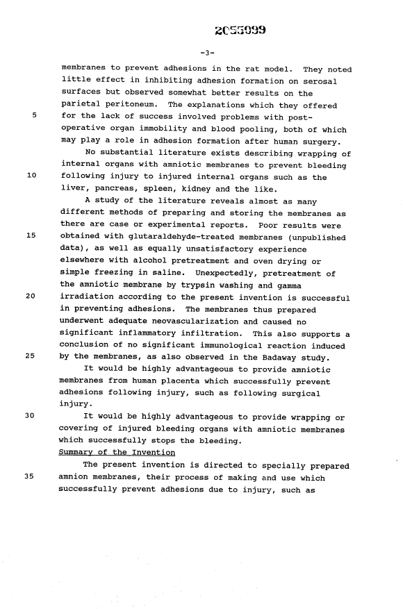 Document de brevet canadien 2055099. Description 19930508. Image 3 de 11