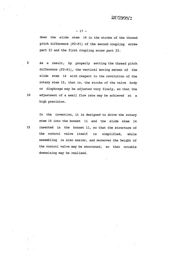 Canadian Patent Document 2059082. Description 19931204. Image 17 of 17