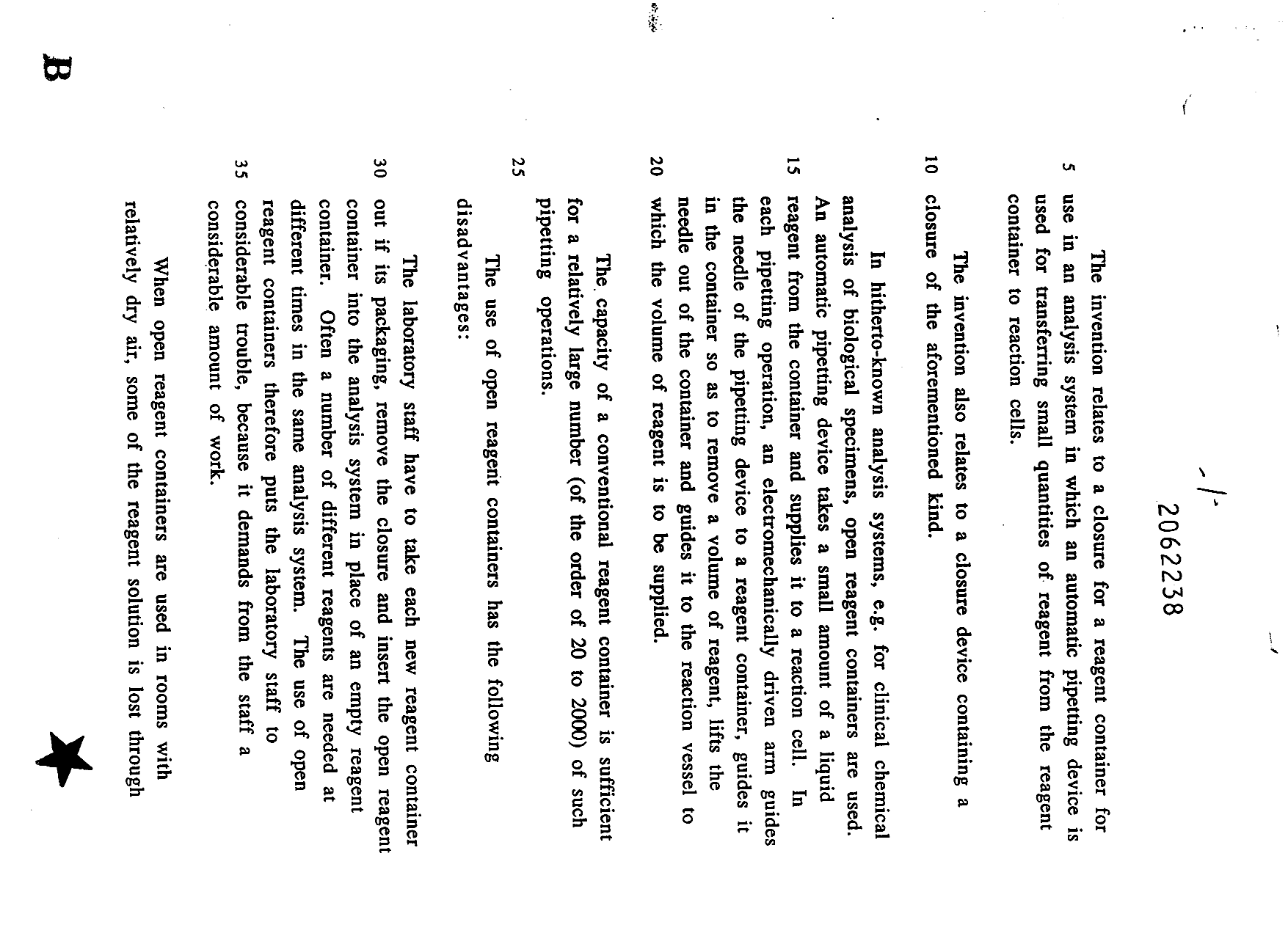 Canadian Patent Document 2062238. Description 19951225. Image 1 of 9