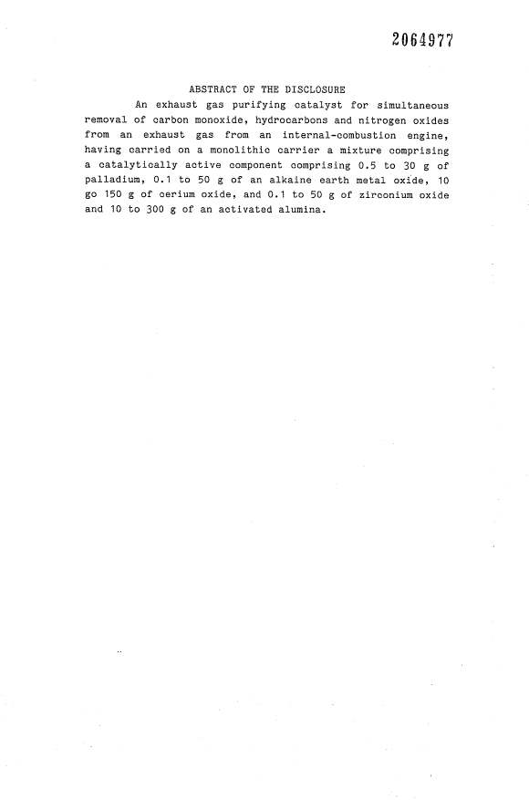 Document de brevet canadien 2064977. Abrégé 19931224. Image 1 de 1