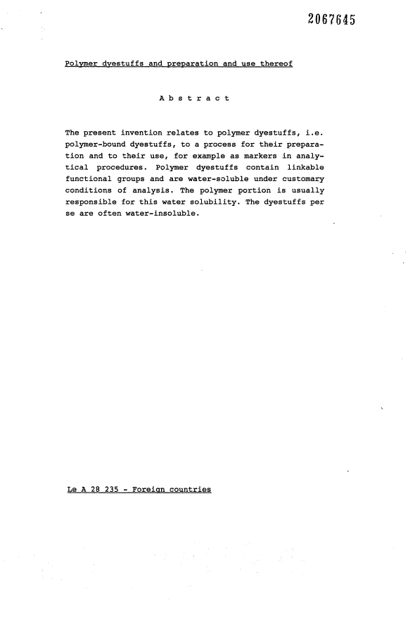Document de brevet canadien 2067645. Abrégé 19921104. Image 1 de 1