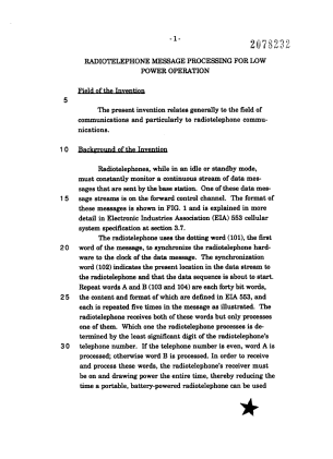 Canadian Patent Document 2078232. Description 19960423. Image 1 of 5